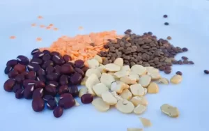 Assortiment légumes secs