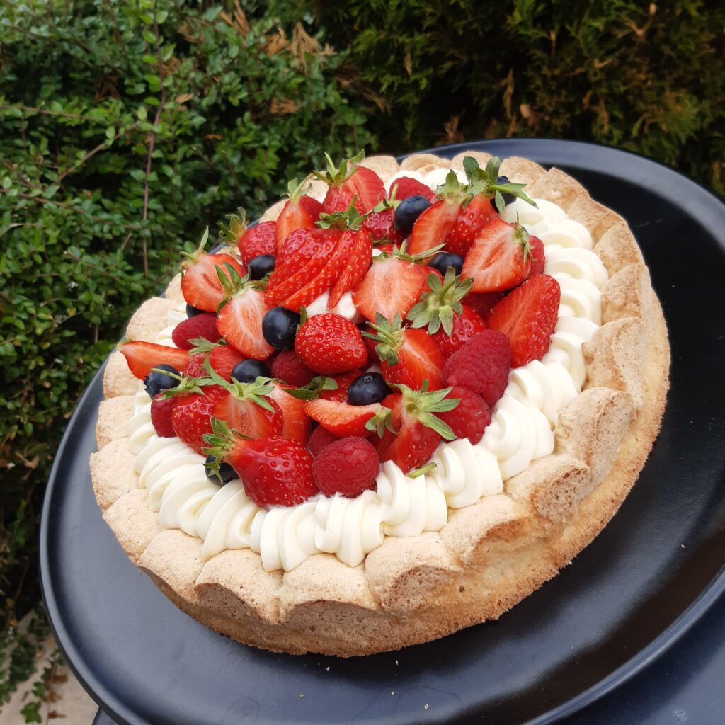 Dacquoise fruits rouges